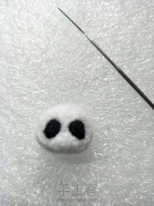 【羊毛毡】小熊猫 第5步