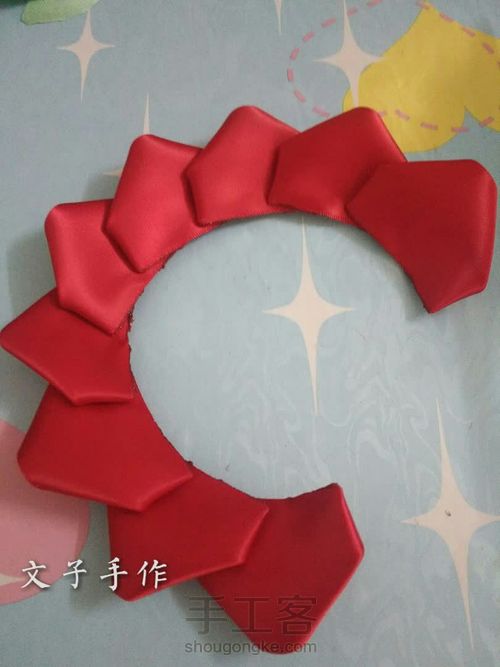 玫瑰花笔 第7步