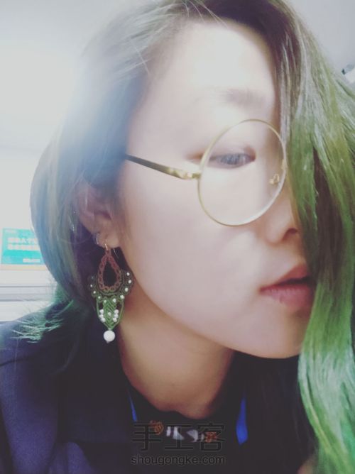 梭。。。耳环 第2步