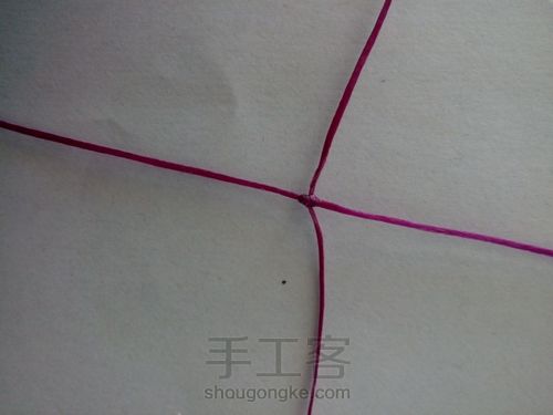 macrame 马蹄莲 第1步