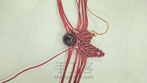 V型单珠耳环 第16步