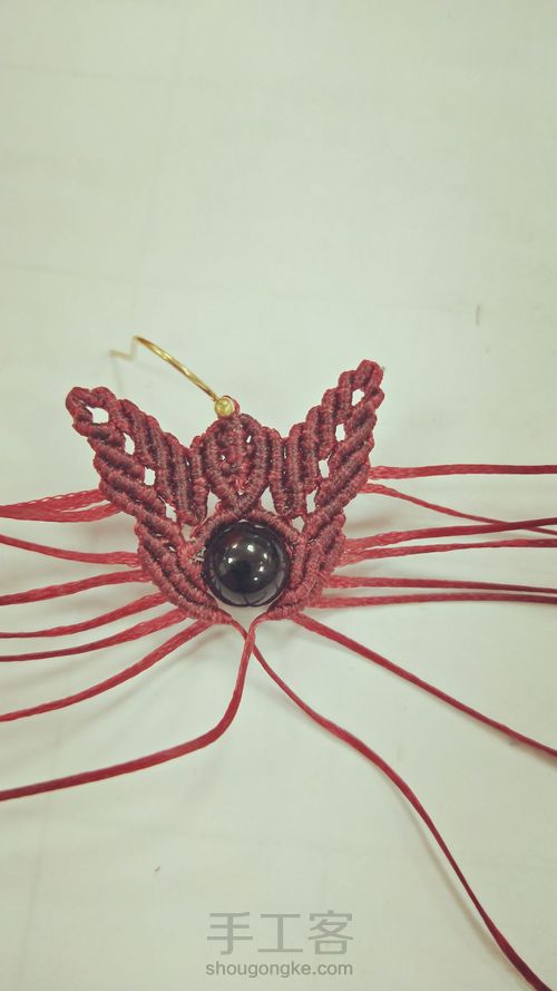 V型单珠耳环 第20步