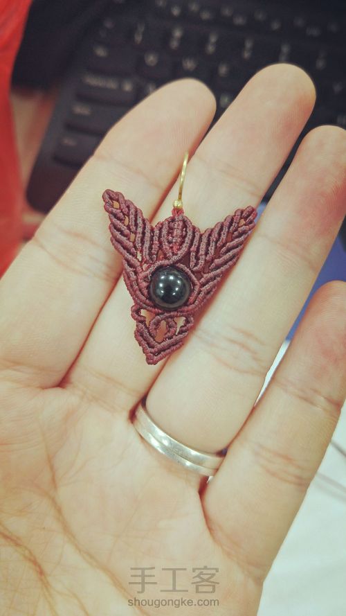 V型单珠耳环 第29步