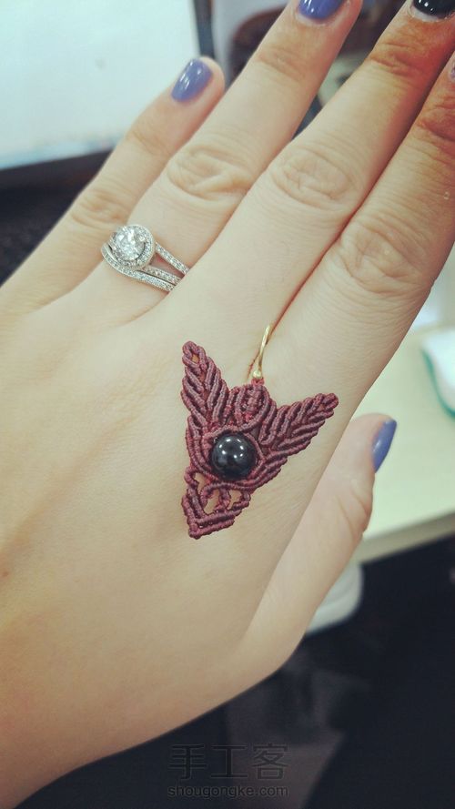 V型单珠耳环 第30步