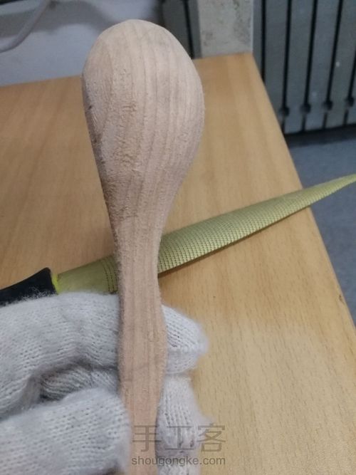 帅气木勺 第5步