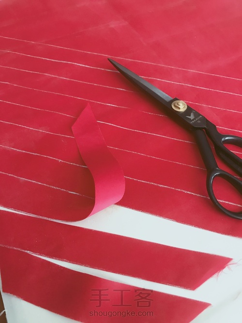 古法旗袍软扣条的准备工作 第4步