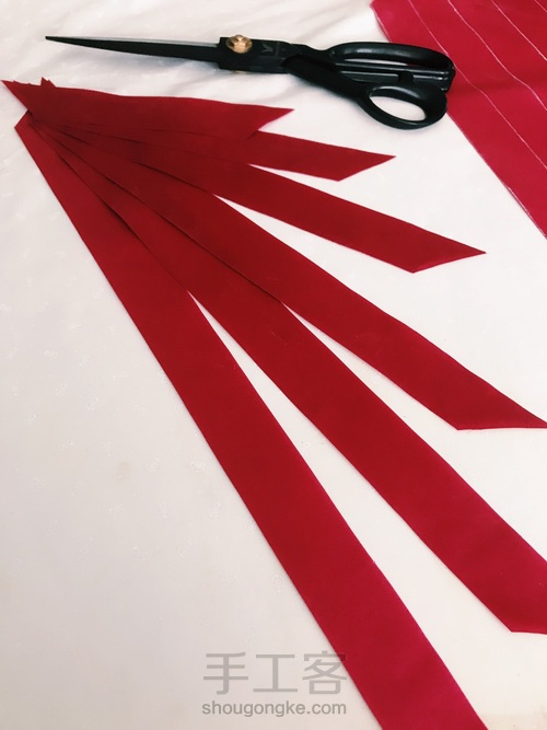 古法旗袍软扣条的准备工作 第5步