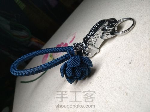 一款配色华丽丽的宫廷范手绳 第13步