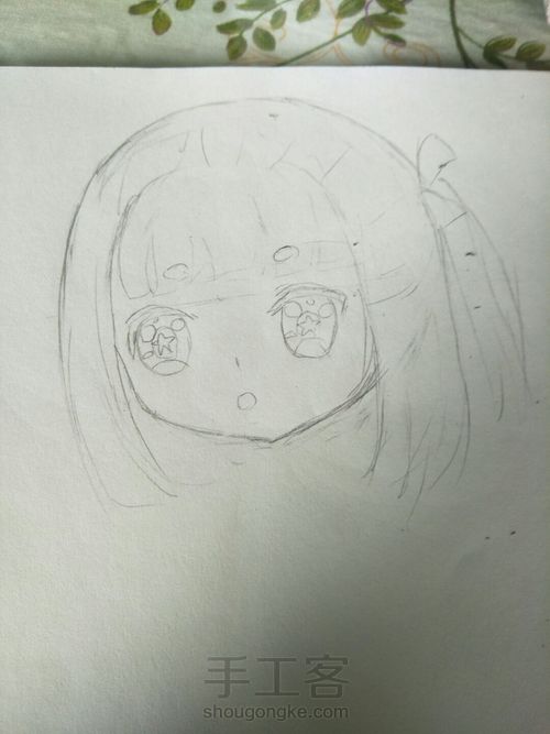 短发女孩 第4步