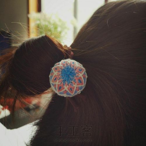 手鞠球小发饰 第1步