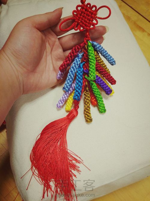 井字结（小鞭炮） 第13步