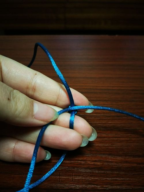 井字结（小鞭炮） 第3步