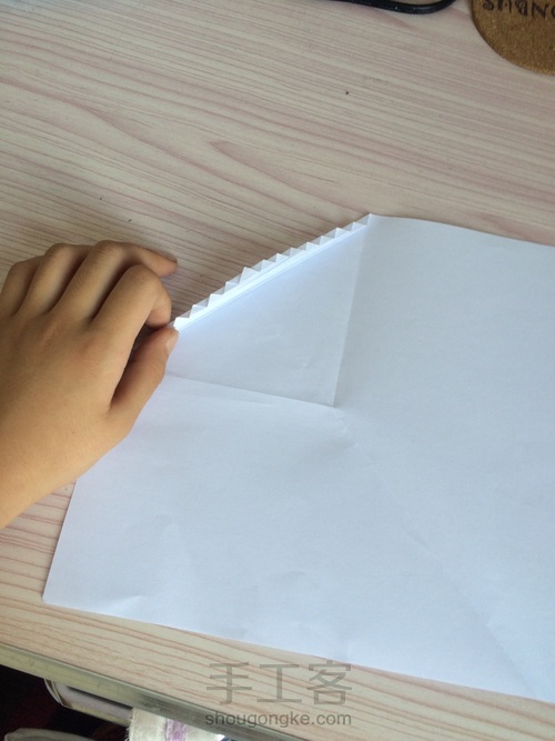 叶子信封 第4步