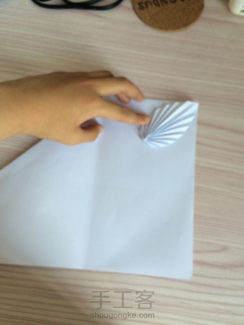 叶子信封 第6步