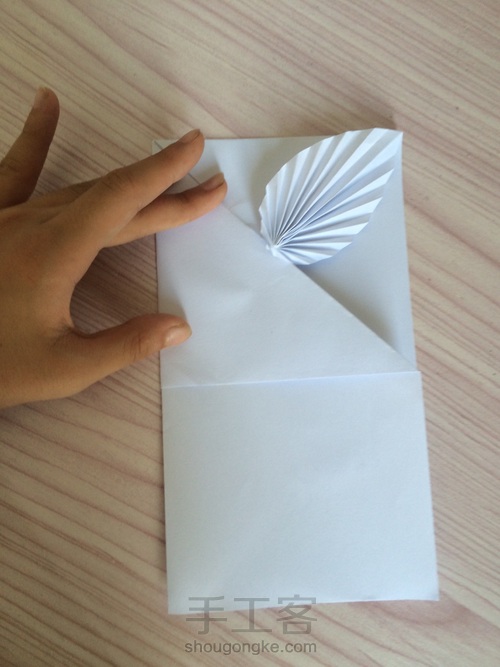 叶子信封 第7步