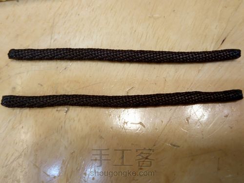 纯手工蜜蜡手链 第1步