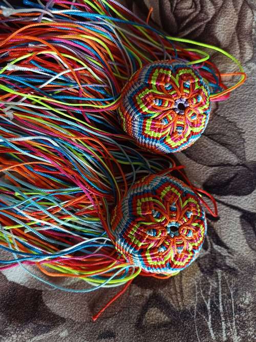 分享七瓣花 第9步