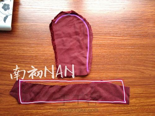 抽绳卫衣（超详细.含纸样数据） 第11步