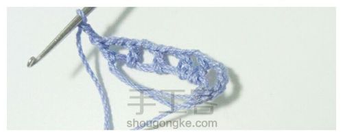 舵盘-精致钩针耳环 第12步