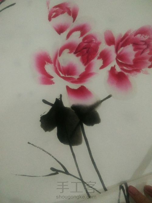国画牡丹 第12步