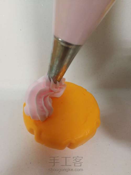 【原创】万圣节粘土甜品制作 第4步