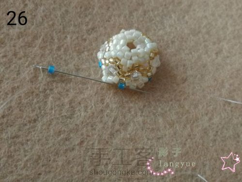 古董珠铃铛挂件 第25步