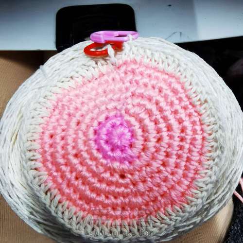 花边边杯垫🌸 第10步