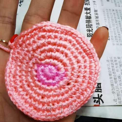 花边边杯垫🌸 第9步