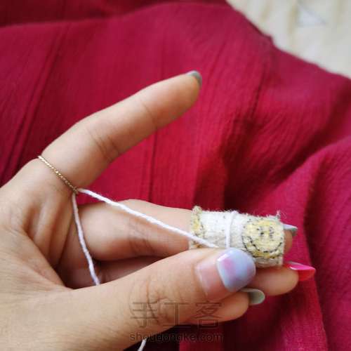 茉莉腋下包 第2步