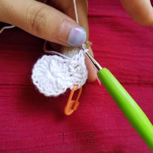 茉莉腋下包 第7步