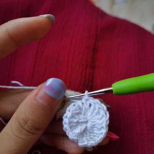 茉莉腋下包 第4步