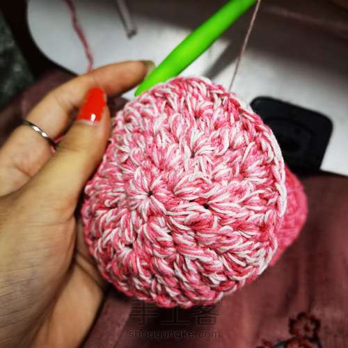 可可爱爱的贝雷帽 第5步