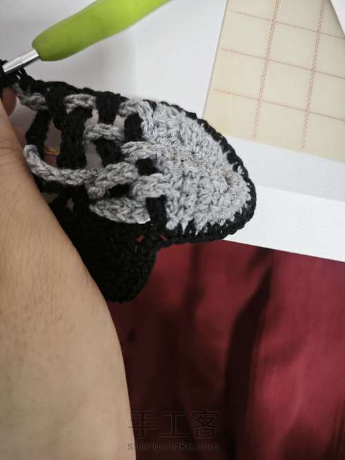 爱心拼色蛋兜 第19步