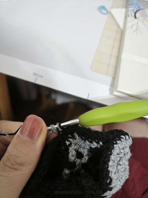 爱心拼色蛋兜 第31步