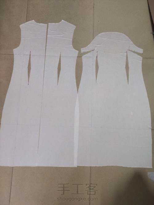 【原创】改良旗袍的制作教程 第4步
