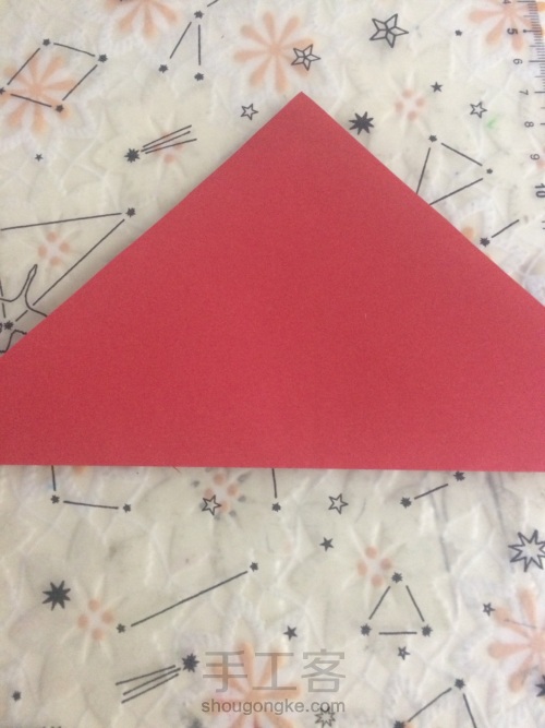 【原创】折纸护角书签 第2步