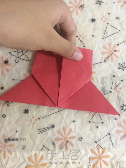 【原创】折纸护角书签 第10步