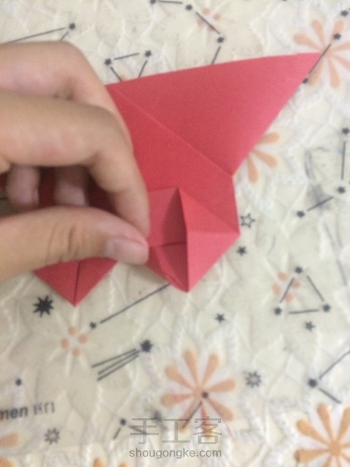 【原创】折纸护角书签 第18步