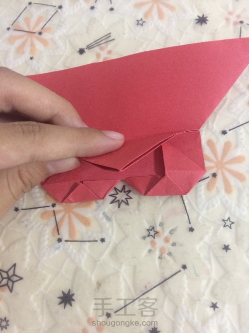 【原创】折纸护角书签 第20步