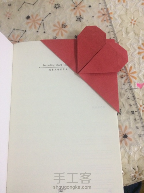 【原创】折纸护角书签 第22步
