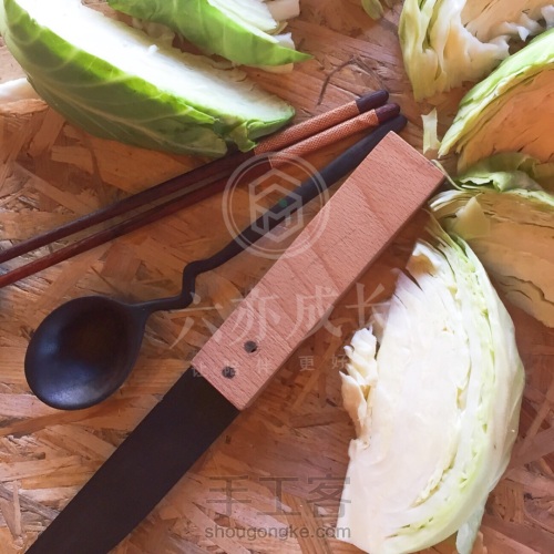 餐具组合，刀叉勺筷盘 第27步