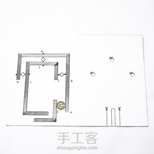 纸电路游戏卡片制作教程 第26步