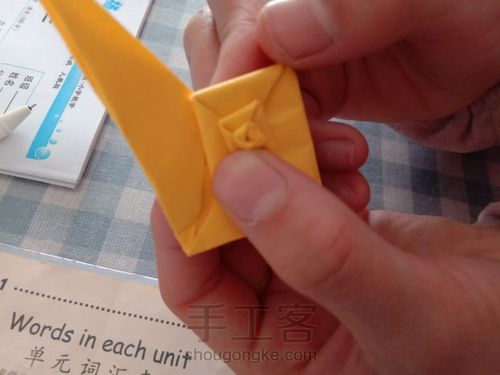 教你折一个蜗牛 第19步