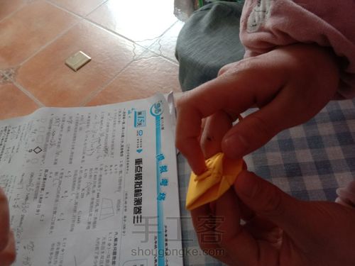 教你折一个蜗牛 第27步