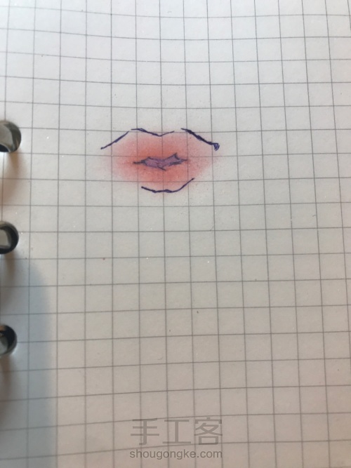 嘴唇👄 第14步