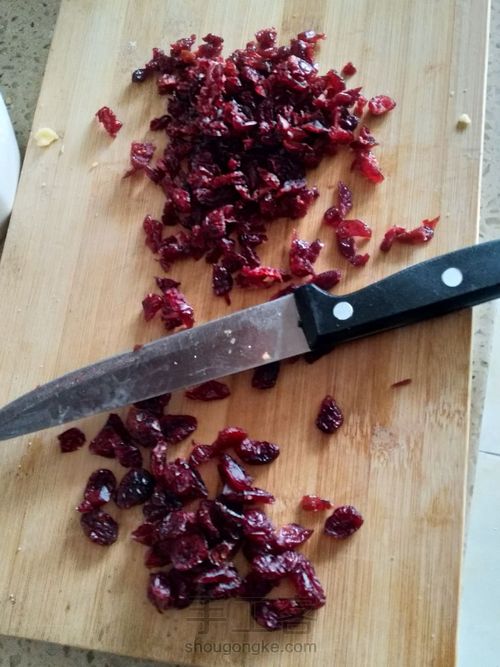 蔓越莓饼干 第1步