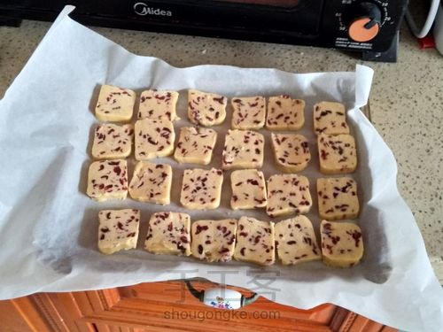 蔓越莓饼干 第16步