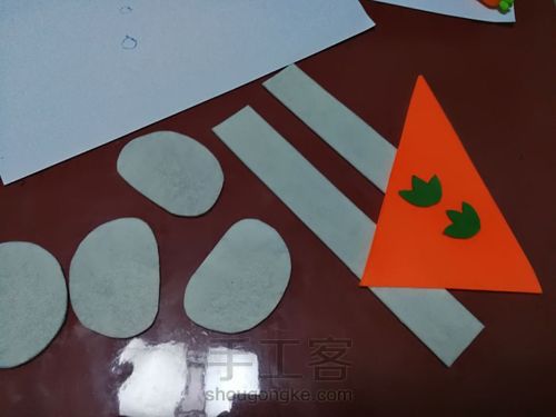 不织布 包子花卷馒头 第1步