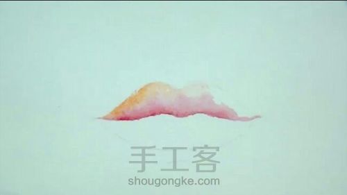 女生红唇 第2步