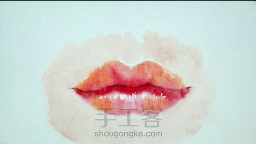 女生红唇 第8步